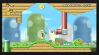 New Super Mario Bros.Wii Parte 1 Español (el comienzo de una clasica aventura)
