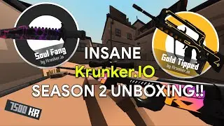 INSANE Krunker.io Unboxing in SEASON 2! (CONTRABAND)
