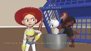 |TOY STORY| Jessie Test Animation with Sound Part 6