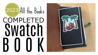 Flip through the completed Fountain Pen Ink Swatch Book. Why I love swatching inks.