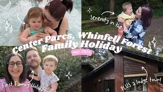 Our Family Holiday to Center Parcs, Whinfell Forest 2024 | WITH NEW STYLE LODGE TOUR!