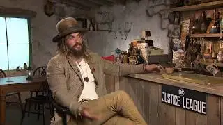 Justice League - Interview with Jason Momoa (Aquaman)