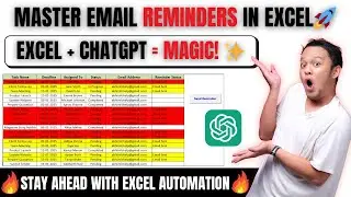 Send Emails from Excel to Outlook in 1 Minute Using ChatGPT! VBA Code with ChatGPT