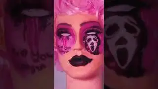 Ghost Face Makeup Tutorial | mannequin makeup tutorial #makeup #makeuptutorial #makeupartist #shorts