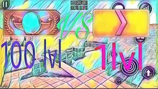 100 Lvl против 1 Lvl в Block Strike