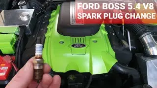 Ford 5.4 BOSS V8 Spark Plug Replacement | Ford Falcon XR8 BA-FG
