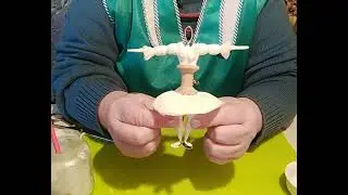 6 Ватные Игрушки из сказки Щелкунчик. Фрейлина Клара 2ч. Авторская работа.