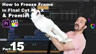 How to Freeze Frame in Final Cut Pro X & Premiere Pro -ساختن فریم ثابت یا عکس در فاینال کات و پریمیر