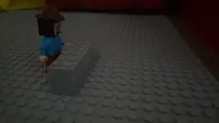 Steve learning how to build