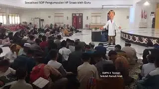 Sosialisasi  SOP Pengumpulan HP Siswa  oleh Guru