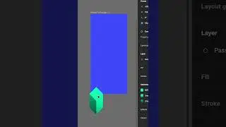 FIGMA Short Tutorial - WHILE HOVERING  #shorts