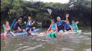 KOKOMI 坪林 SUP 立槳 烤肉趣 🤗 台湾坪林でサップ＆バーベキュー / DJI Osmo Action 撮影