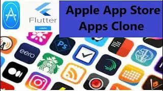 Flutter 3.3 Apple App Store Apps Clone Tutorial Using Dart Web  | Flutter App to the App Store |