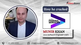 Munib Khan | Student Reviews | Success Story | ClassBoxes Technologies