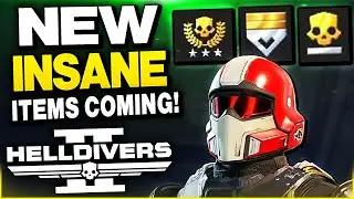 Helldivers 2 Insane NEW ITEMS Coming! Rank System?! Illuminate Audio Recording!