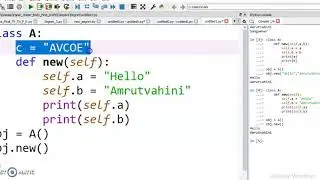 Instance Variable in Python by Programming With Python