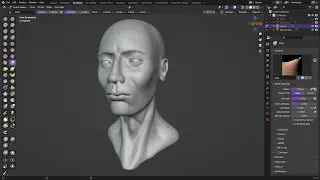 Head sculpting | Timelapse