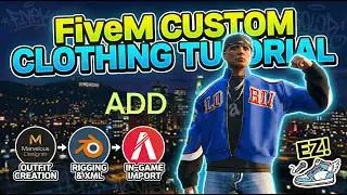 FiveM: ADD your custom clothing! (FAST & EZ)