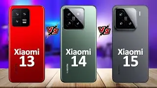 Xiaomi 15 VS Xiaomi 14 VS Xiaomi 13