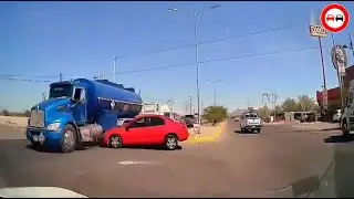ЭТО не для СЛАБОНЕРВНЫХ! Жуткие Аварии и ДТП. Странные ситуации на дороге. ЛЕТЕЛ на КРАСНЫЙ свет.