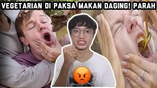 Vegetarians Forced to Eat Meat for the First Time!! It's So Bad...