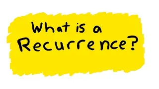 Recurrence Equations Overview (Computer Science/Algorithms)