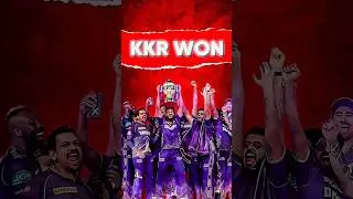 KKR WON THE FINAL 🏆