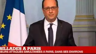 François Hollande talks about France terrorist attack