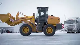 Обзор маленького фронтального погрузчика LONKING CDM932N