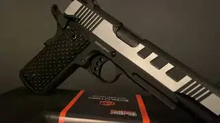Evolution E 911 Silver Gas Blowback Full Metal Airsoft Gun