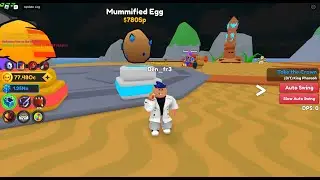 I opened 100 MUMMIFIED EGGS AND GOT THIS... sword fighters simulator