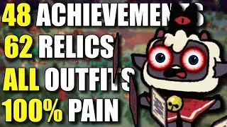 I 100% completed Cult of the Lamb... It was PAINFUL