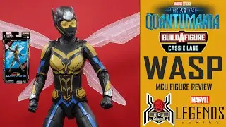 Marvel Legends WASP Hope Van Dyne Ant-Man Quantumania Cassie Lang BAF Wave MCU Movie Figure Review