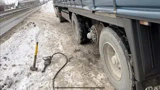 Прокол колеса ((( Очень много болтаю 😂 !!! Казань - Питер 😃