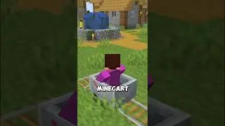 Self-Laying Minecart #minecraft