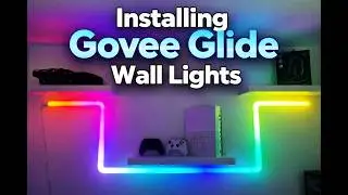 Installing Govee Glide Wall Lights | Full Setup & Lighting Effects Demo