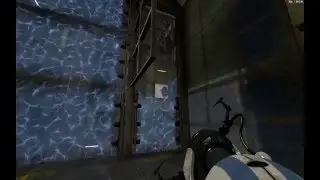 Portal 2 Co-Op Walkthrough: Course 5, Mobility Gels, Chambers 01, 02 (w/ rebootedsharpshooter, HD)
