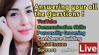 Coming Live for the First Time || Answering your all the Questions in Live Stream ||
