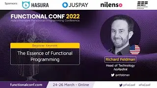 The Essence of Functional Programming by Richard Feldman 
