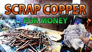 Scrapping Copper at the Scrap Yard