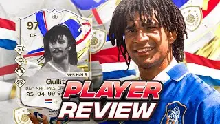 5⭐5⭐ 97 GREATS OF THE GAME ICON GULLIT SBC PLAYER REVIEW | FC 24 Ultimate Team