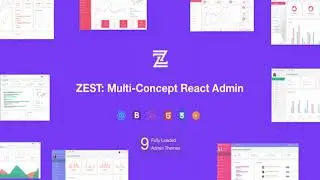 Zest: Multi-Concept React Admin Template | Themeforest Website Templates and Themes