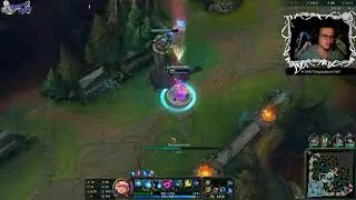 Идеальная игра на Ahri (Ари) в миду и проигрыш! + Усики