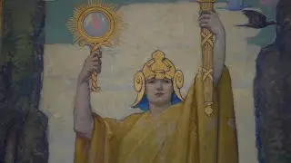 Mural conservation in Centre Block