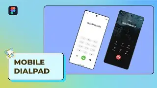 Design A Mobile Dial-pad Using Figma Variables: A Quick And Easy Tutorial