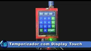 Temporizador com display touch e Arduino