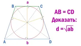 Вступительное испытание физ-мат школы при МГТУ имени Баумана (11 класс) - Задача по планиметрии