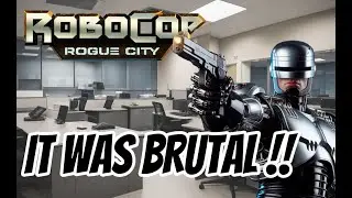 Robocop Rogue City On Rx470, Brutal Cop