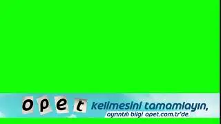 OPET HARF KAMPANYASI ALTBANT