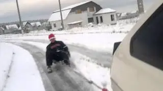 100 км в час На санах